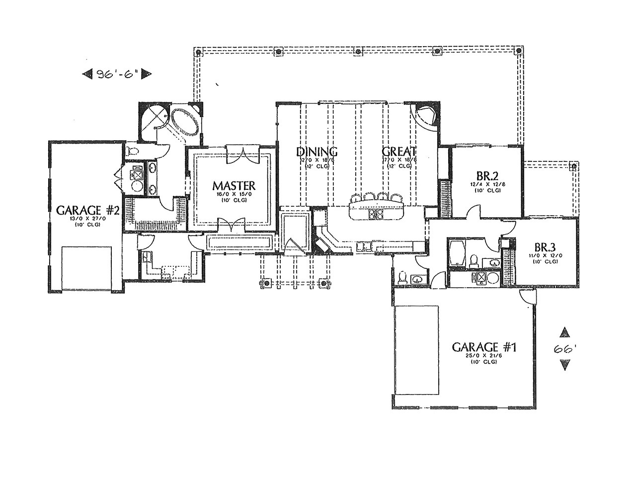 The Mustang Custom Southwestern Home Plan